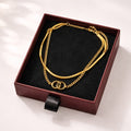 CHANNEL GOLD  PLATTED