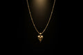 HEART PENDANT SATELLITE CHAIN